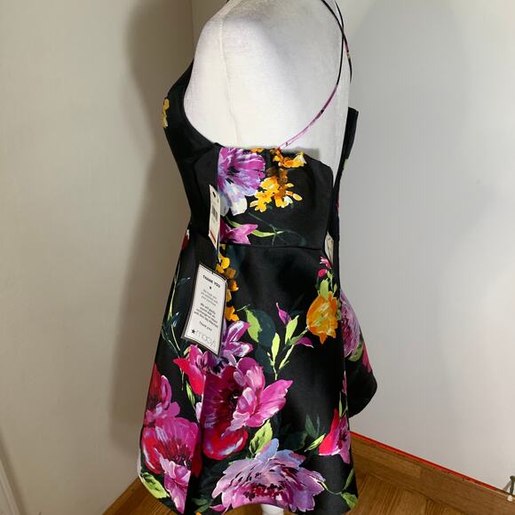 BCX Juniors' Asymmetrical Fit & Flare Dress Size 1 (NWT) - Picture 6 of 14